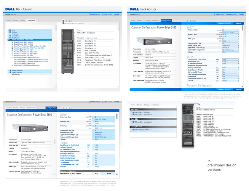 Dell Datacenter Capacity Planner