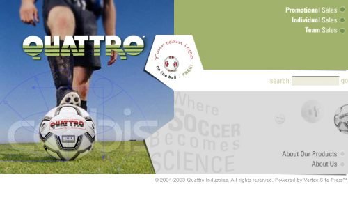 Quattro Website Design