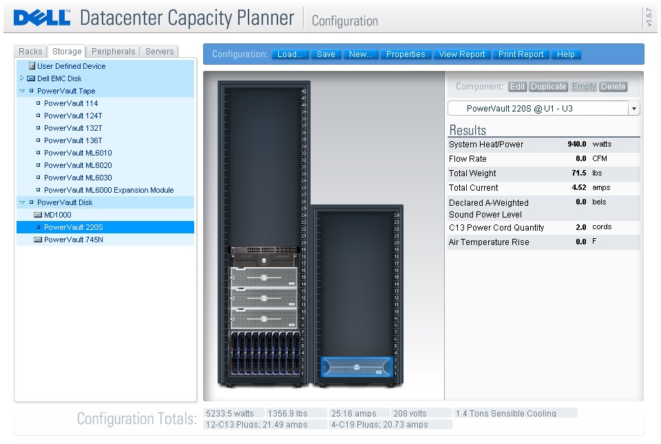 Dell Datacenter Capacity Planner 1