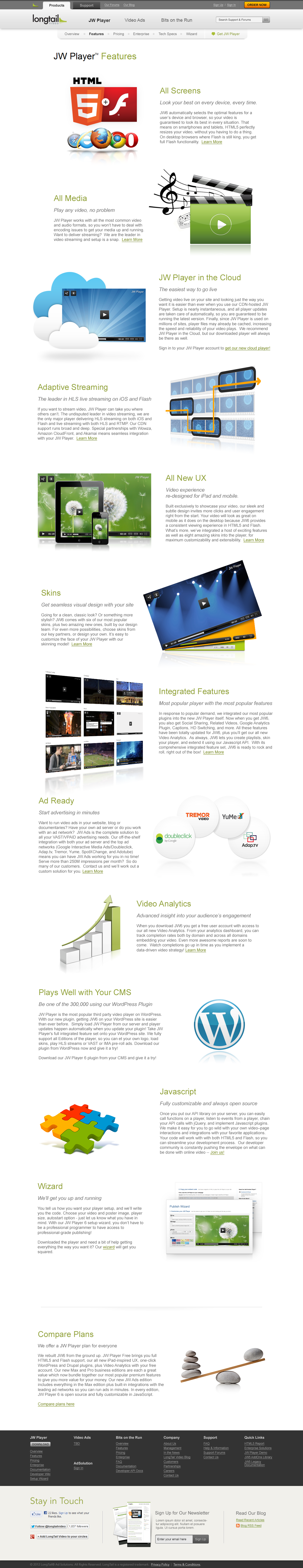 Longtail Video Website Design 4