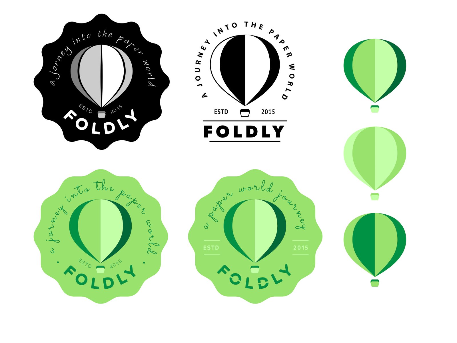 Foldly Logo Design Exploration 7