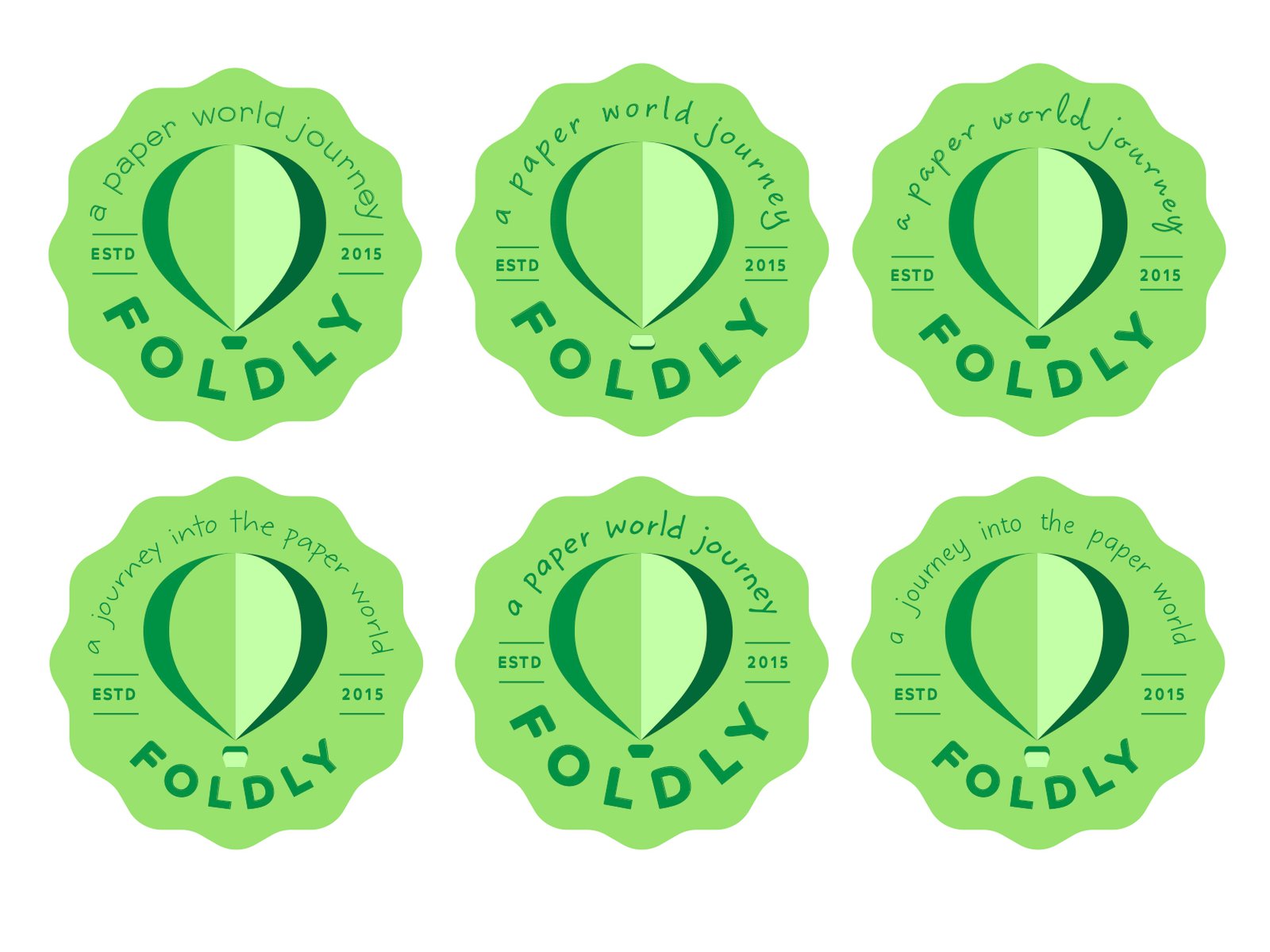 Foldly Logo Design Exploration 6