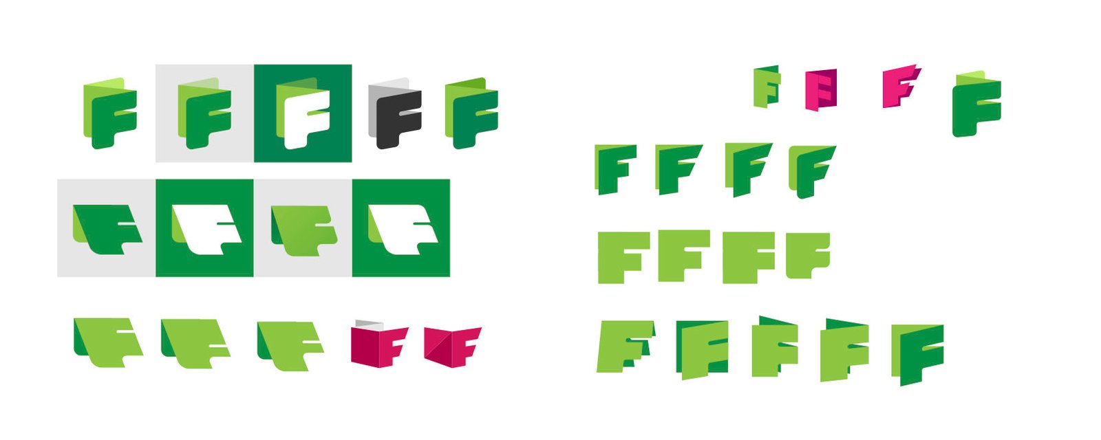 Foldly Logo Design Exploration 3