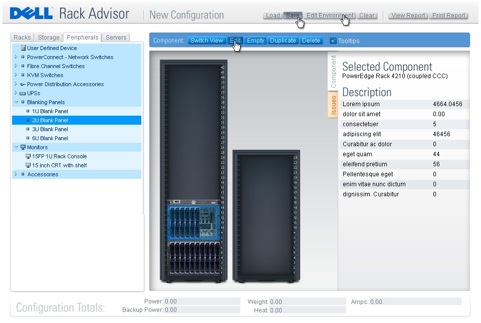 Dell Datacenter Capacity Planner