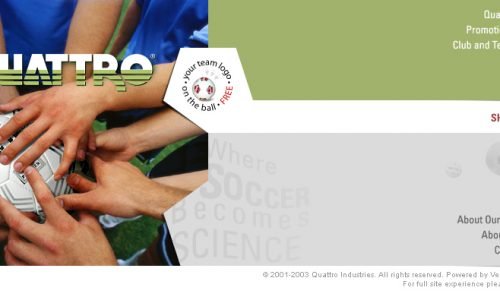 Quattro Website Design