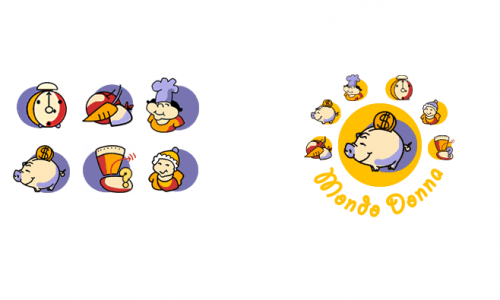 Website Icons for Mondo Donna